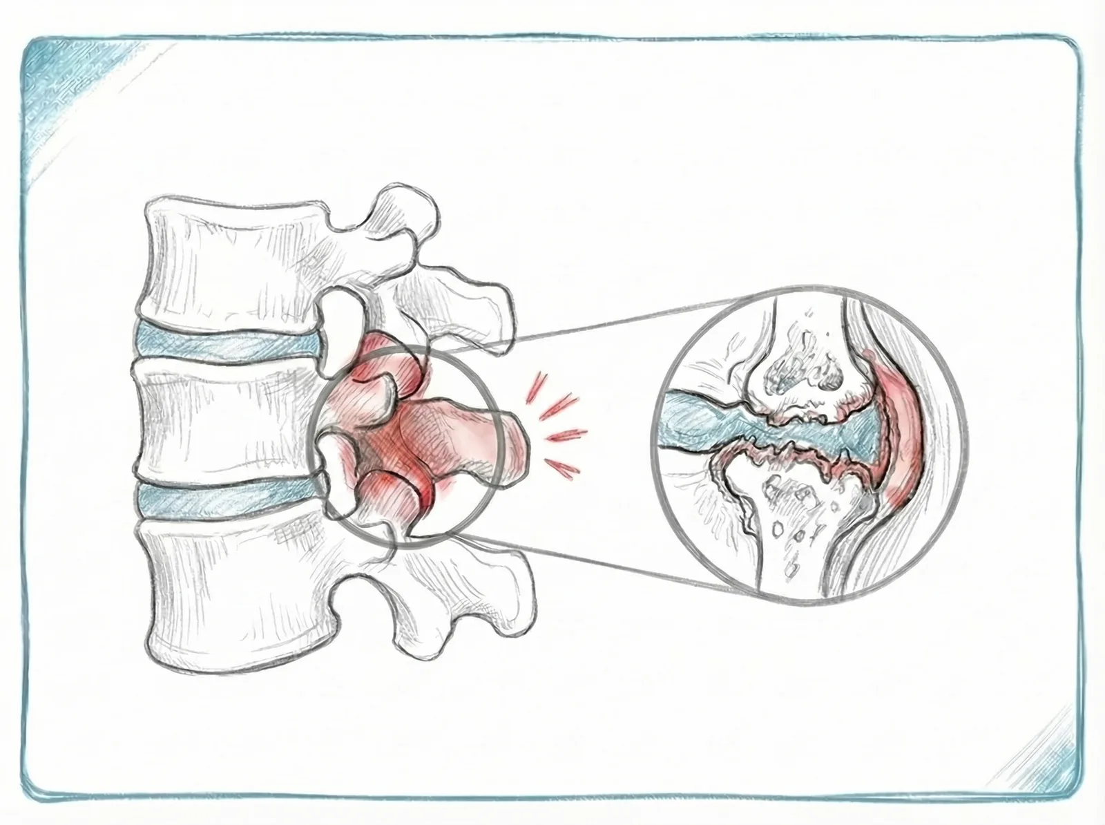 Facet syndrome illustration