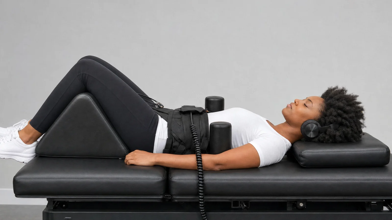 Patient receiving spinal care